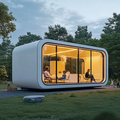 Luxurious Prefab Modern Tiny House Easy Maintenance For Residence