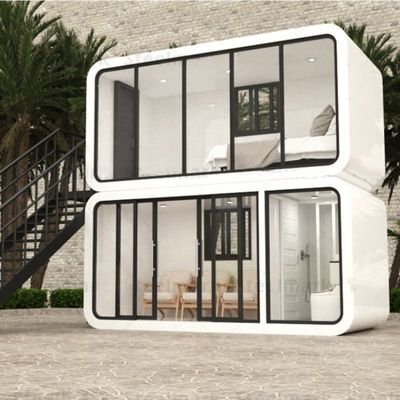 shockproof Apple Cabin House 20FT Modular Smart Mini House weather resistance