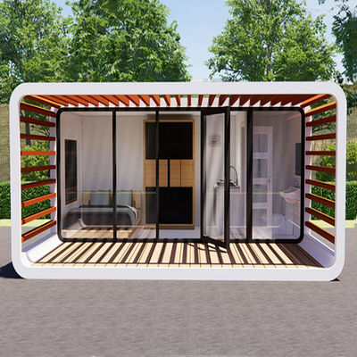Luxurious Apple Cabin House Movable Prefabricated Container House