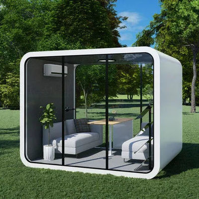 Tiny Apple Cabin House Outdoor 20FT Apple Office Pod Wind And Rain Resistant