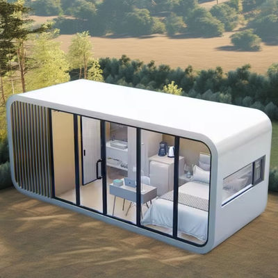 Fashion Style Fire Resistant Apple Cabin House Movable Prefab Mini House