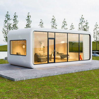 Portable Custom Prefab House 40FT Movable Wind Proof With Steel Frame