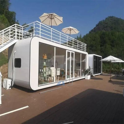 Ζεστή πώληση 20FT 40FT μοντέρνο δημοφιλές σπίτι εξωτερική καμπίνα μήλου για διαμονή