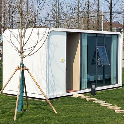 Modern Luxury Office Pod Aluminum Frame Prefabricated Soundproof Office Pod Work Cabin Apple Cabin