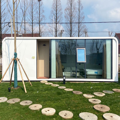 Modern Luxury Office Pod Aluminum Frame Prefabricated Soundproof Office Pod Work Cabin Apple Cabin