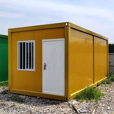 Modern Kontainer Mobil Rumah 20ft 40ft Flat Pack Kontainer Rumah Kantor Kamar Siap Dibuat Prefab Rumah Kontainer Dua Lantai