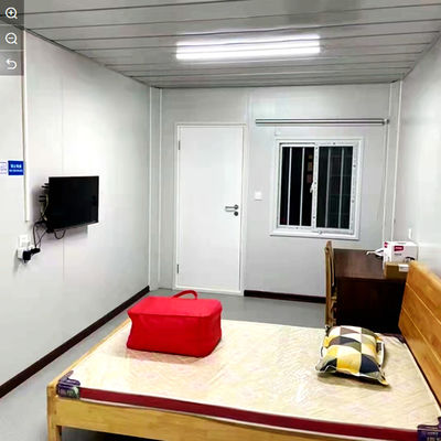 Modern Kontainer Mobil Rumah 20ft 40ft Flat Pack Kontainer Rumah Kantor Kamar Siap Dibuat Prefab Rumah Kontainer Dua Lantai