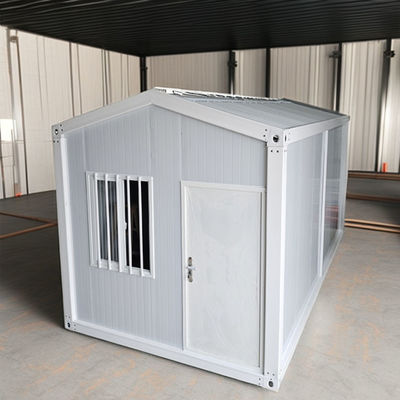 Customized Mini Warehouse Flat Pack Container House Prefab Windproof Structure 