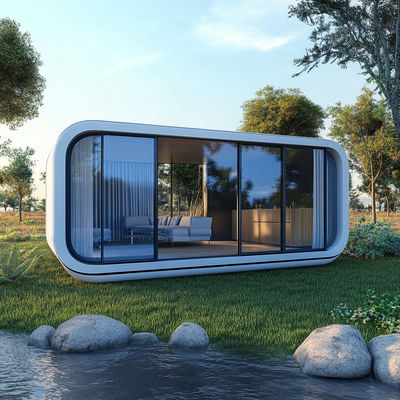 2025 New Fashion Smart House Prefab Apple Cabin Luxury Glamping Tent for Living