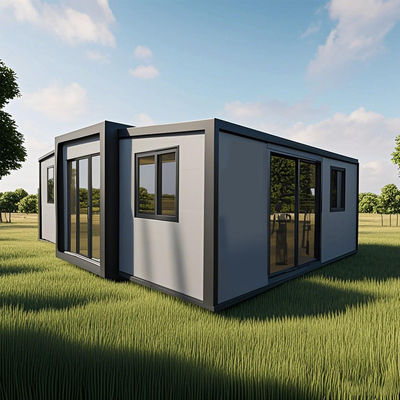 Expandable Container House Steel Frame and Insulated Panels for Customer Requirements