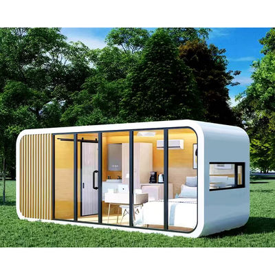 Modern Apple Cabin House 20FT Modular Apple Cabin for Office, Bedroom, Kitchen, and Bathroom Use