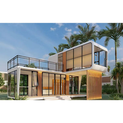 Modern Apple Cabin House 20FT Modular Apple Cabin for Office, Bedroom, Kitchen, and Bathroom Use