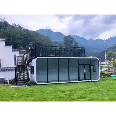 Modern Apple Cabin House 20FT Modular Apple Cabin for Office, Bedroom, Kitchen, and Bathroom Use