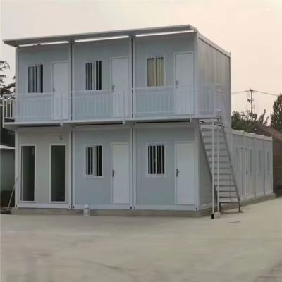 Rumah Kontainer 20FT 40FT Prefab Flat Pack Rumah Berharga Kompetitif