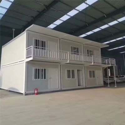 Rumah Kontainer 20FT 40FT Prefab Flat Pack Rumah Berharga Kompetitif