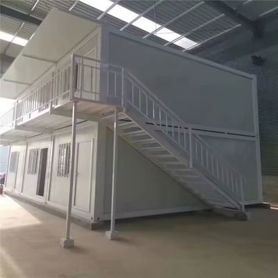 Flat Pack Container House Pre-wired dengan listrik untuk pemasangan yang mudah dan nyaman untuk penghematan waktu dan biaya
