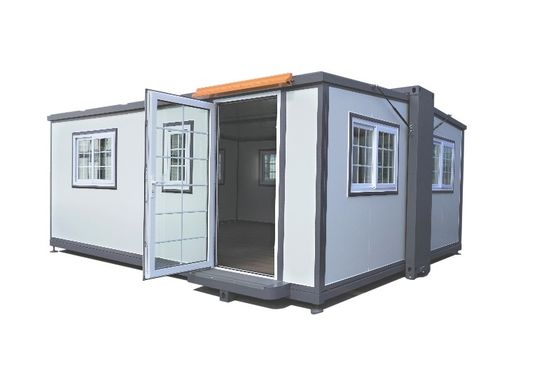 Rumah Kontainer Lipat Portable Ruang tamu multi kamar tidur Cocok untuk bengkel Bangunan Kantor