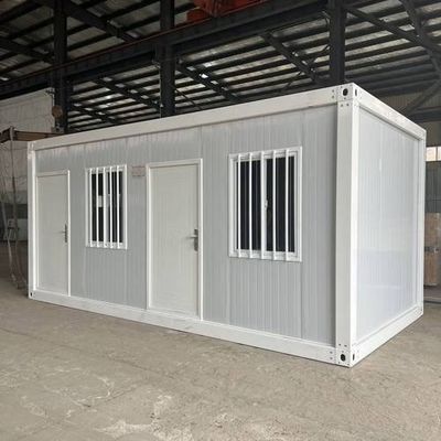 Flat Pack Container House Pre-wired dengan listrik untuk pemasangan yang mudah dan nyaman untuk penghematan waktu dan biaya
