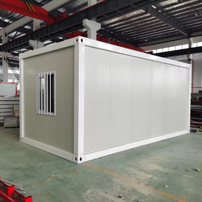 Flat Pack Container House Pre-wired dengan listrik untuk pemasangan yang mudah dan nyaman untuk penghematan waktu dan biaya