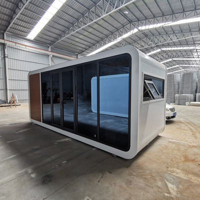 Prefab Popular Camping Pods Modulo de paneles de sándwich Cabinas fabricante Apple House