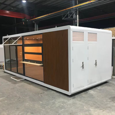 Prefab Popular Camping Pods Modulo de paneles de sándwich Cabinas fabricante Apple House