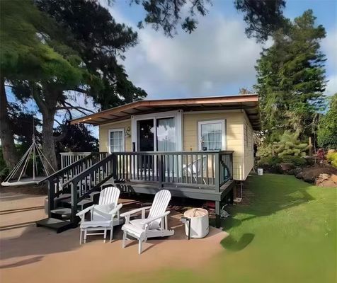 20/40ft 1-3 Bedroom Foldable Expandable Prefabricated Steel Container House Tahan Badai, Isolasi Dinding, Atap dan Lantai