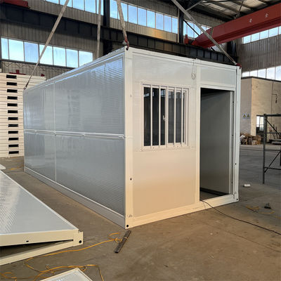 Popular and Well-Received Worldwide Folding Container House with Steel Structure and Bending Steel Plate