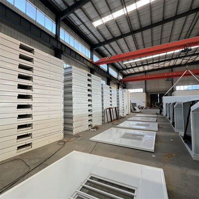 Popular and Well-Received Worldwide Folding Container House with Steel Structure and Bending Steel Plate