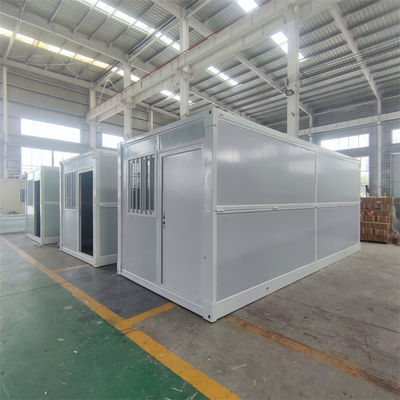 Popular and Well-Received Worldwide Folding Container House with Steel Structure and Bending Steel Plate