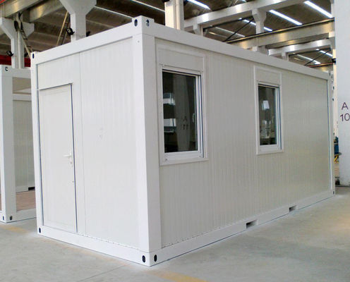 Modular Prefab Flat Pack Container House untuk Camping Home Shop & Hotel Aplikasi