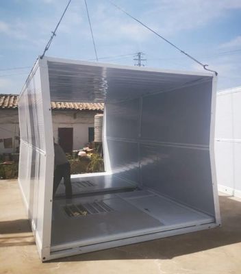 Rumah kontainer yang bisa dilepas dengan dinding yang dapat disesuaikan dan struktur baja desain modern dan panel sandwich