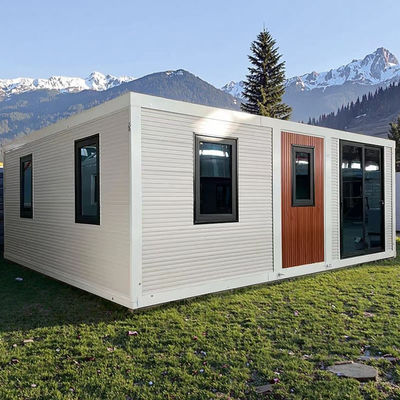 20ft Flat Pack Container Homes Prefab With Two Bedrooms For Home Villa Mall