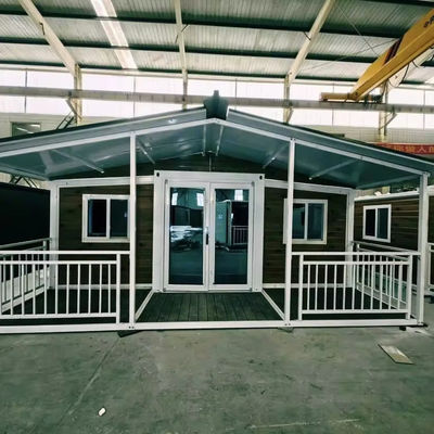 2025 Rumah Kontainer Bergaya yang Dapat Diekskresikan dengan Bingkai Baja untuk Pemasangan dan Penyesuaian yang Cepat dan Mudah