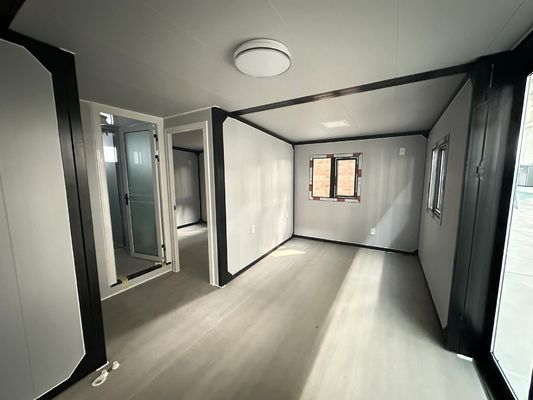 2025 Rumah Kontainer Bergaya yang Dapat Diekskresikan dengan Bingkai Baja untuk Pemasangan dan Penyesuaian yang Cepat dan Mudah