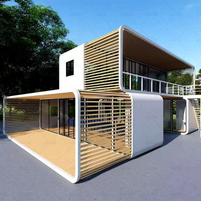 Prefabricated ApplePod Cottage 40FT Apple Cabin House Residential Villa Working Use