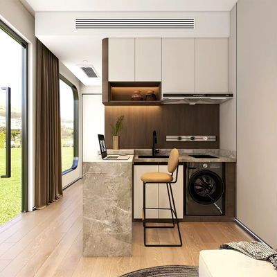 ApplePod Prefabricated Cottage 40FT Apple Cabin House Residential Villa Penggunaan Kerja