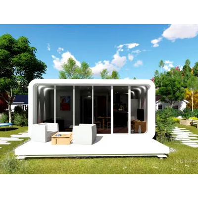 20FT 40FT Diseño moderno Jardín Casa de estar Modular Al aire libre Apple Cabin Casa Contenedor
