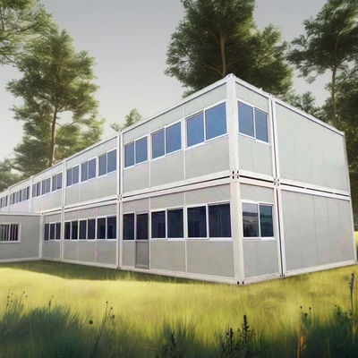 Flat Pack Container House Quick and Easy Installation with Strong and Durable Steel Structure