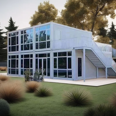 Flat Pack Container House Quick and Easy Installation with Strong and Durable Steel Structure