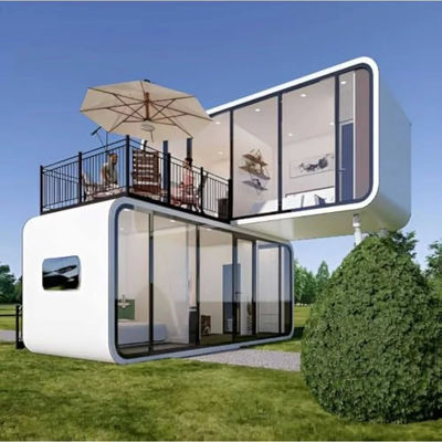 Apple Cabin Steel Pod Hotel Application Stylish and Eco-Friendly Container Houses
