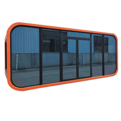 Prefabricado Casa de cabaña moderna pequeña Oficina móvil 20FT Modular Casa de manzanas para una vida cómoda