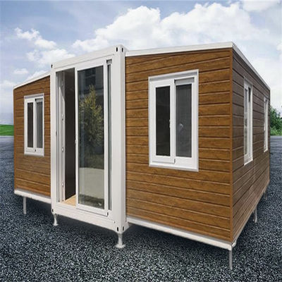 Expandable Container House Expandable Container Villa With Steel Frame And Insulated Wall Panel