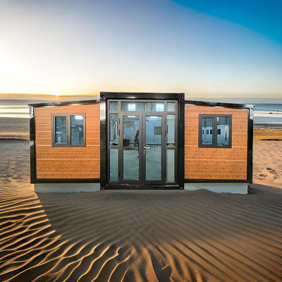Expandable Prefabricated House 40Ft Container Houses Ready Made Modular Container Houses Prefab