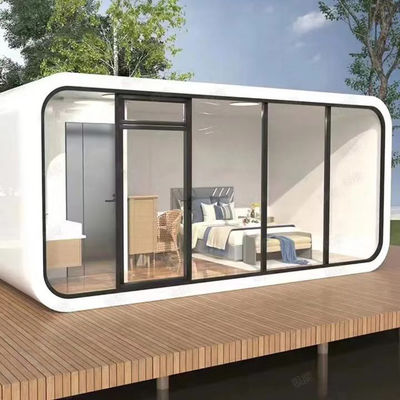 Modern 20FT Portable Apple Cottage Outdoor Mobile Prefabricated Apple Cabin House With Kitchen