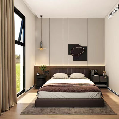 Customizable And Eco-friendly Apple Cabin House With Galvanized Steel Frame And Metal Carved Panel