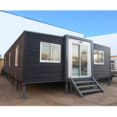 New Solutions Prefab Double Wings Expandable Container House Luxe Family Residences