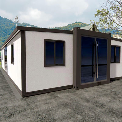 New Solutions Prefab Double Wings Expandable Container House Luxe Family Residences