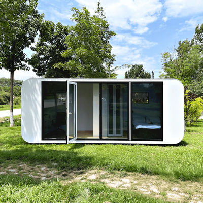 Portable Apple Cabin Pod House 40ft Cabin Prefabricated Cabin House Security Apple Pod Shower Toilet