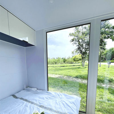 Portable Apple Cabin Pod House 40ft Cabin Prefabricated Cabin House Security Apple Pod Shower Toilet