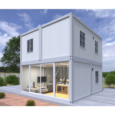 Modern Metal Structure Prefabricated House 3-Bedroom Luxury Portable Flat Pack Container Home
